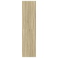 vidaXL Ντουλάπα Χρώμα Sonoma Δρυς 50 x 50 x 200 εκ. από Επεξ. Ξύλο