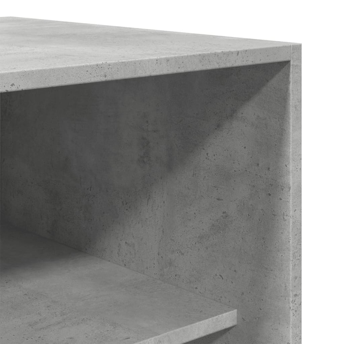 vidaXL Ντουλάπα Γκρι του Σκυροδέματος 50x50x200 εκ. Επεξεργασμένο Ξύλο
