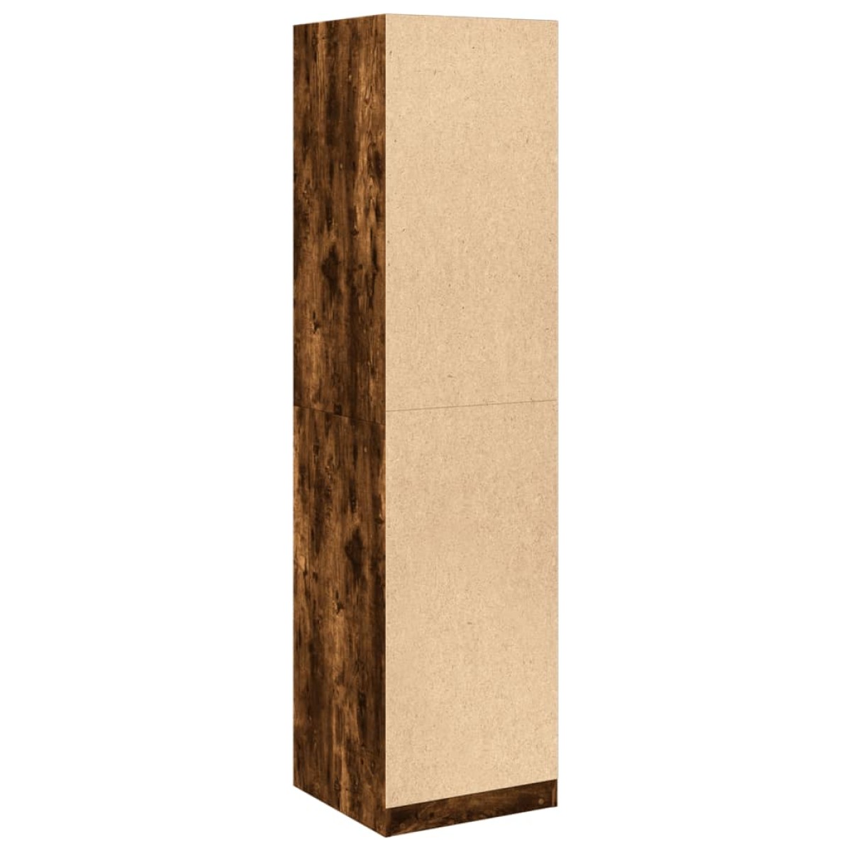 vidaXL Ντουλάπα Χρώμα Καπνιστή Δρυς 50 x 50 x 200 εκ. από Επεξ. Ξύλο