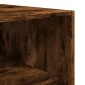 vidaXL Ντουλάπα Χρώμα Καπνιστή Δρυς 50 x 50 x 200 εκ. από Επεξ. Ξύλο