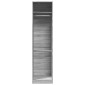 vidaXL Ντουλάπα Γκρι Sonoma 50x50x200 εκ. από Επεξεργασμένο Ξύλο