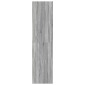 vidaXL Ντουλάπα Γκρι Sonoma 50x50x200 εκ. από Επεξεργασμένο Ξύλο
