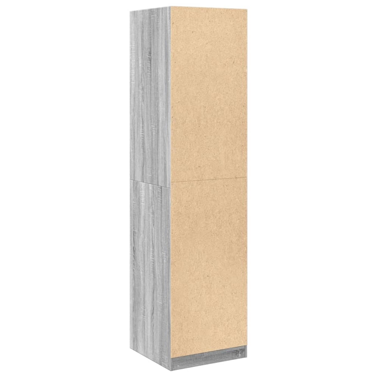 vidaXL Ντουλάπα Γκρι Sonoma 50x50x200 εκ. από Επεξεργασμένο Ξύλο
