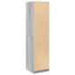 vidaXL Ντουλάπα Γκρι Sonoma 50x50x200 εκ. από Επεξεργασμένο Ξύλο