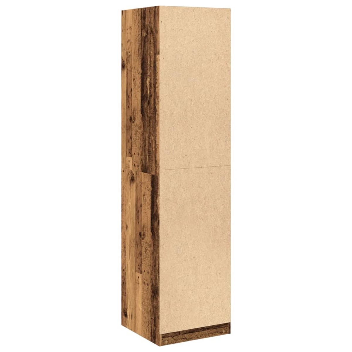 vidaXL Ντουλάπα Όψη Παλαιού Ξύλου 50x50x200 εκ. από Επεξεργασμένο Ξύλο