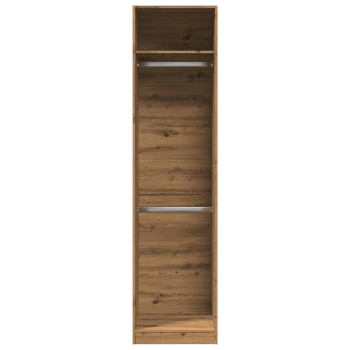 vidaXL Ντουλάπα Αρτισιανή Δρυς 50x50x200εκ από Επεξεργασμένο Ξύλο