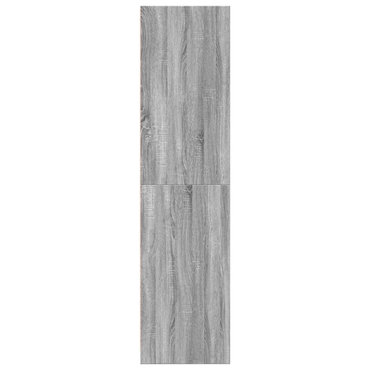 vidaXL Ντουλάπα Γκρι Sonoma 80x50x200 εκ. από Επεξεργασμένο Ξύλο