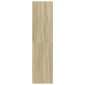 vidaXL Ντουλάπα Χρώμα Sonoma Δρυς 100x50x200εκ. από Επεξεργασμένο Ξύλο