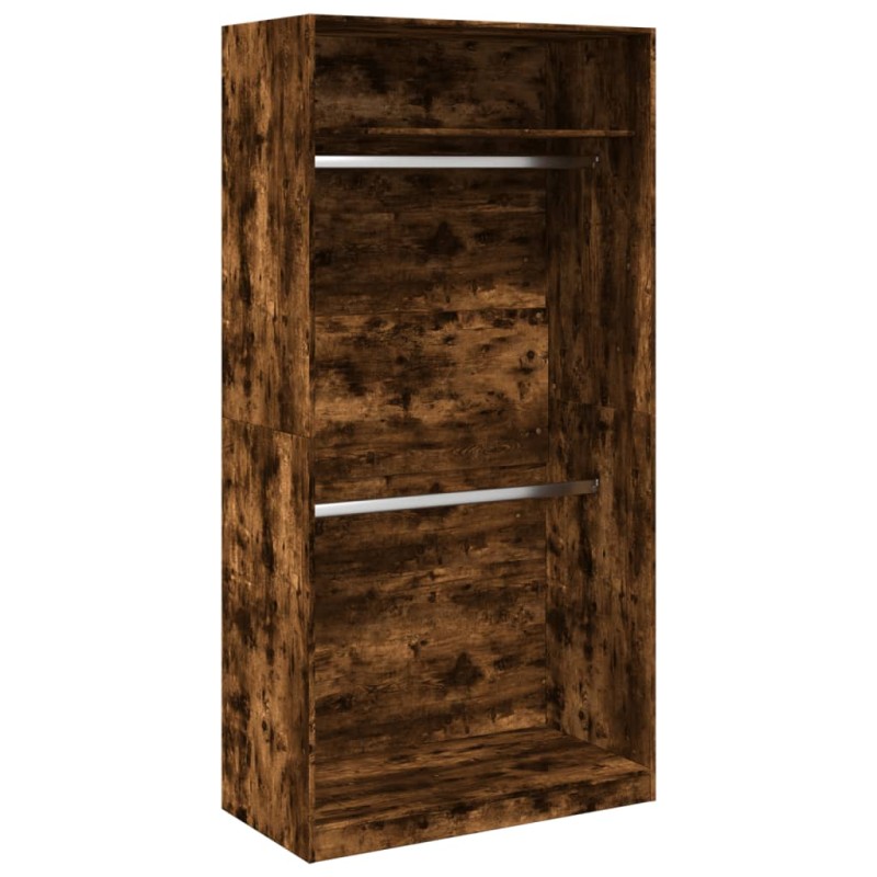 vidaXL Ντουλάπα Καπνιστή Δρυς 100x50x200 εκ. από Επεξεργασμένο Ξύλο