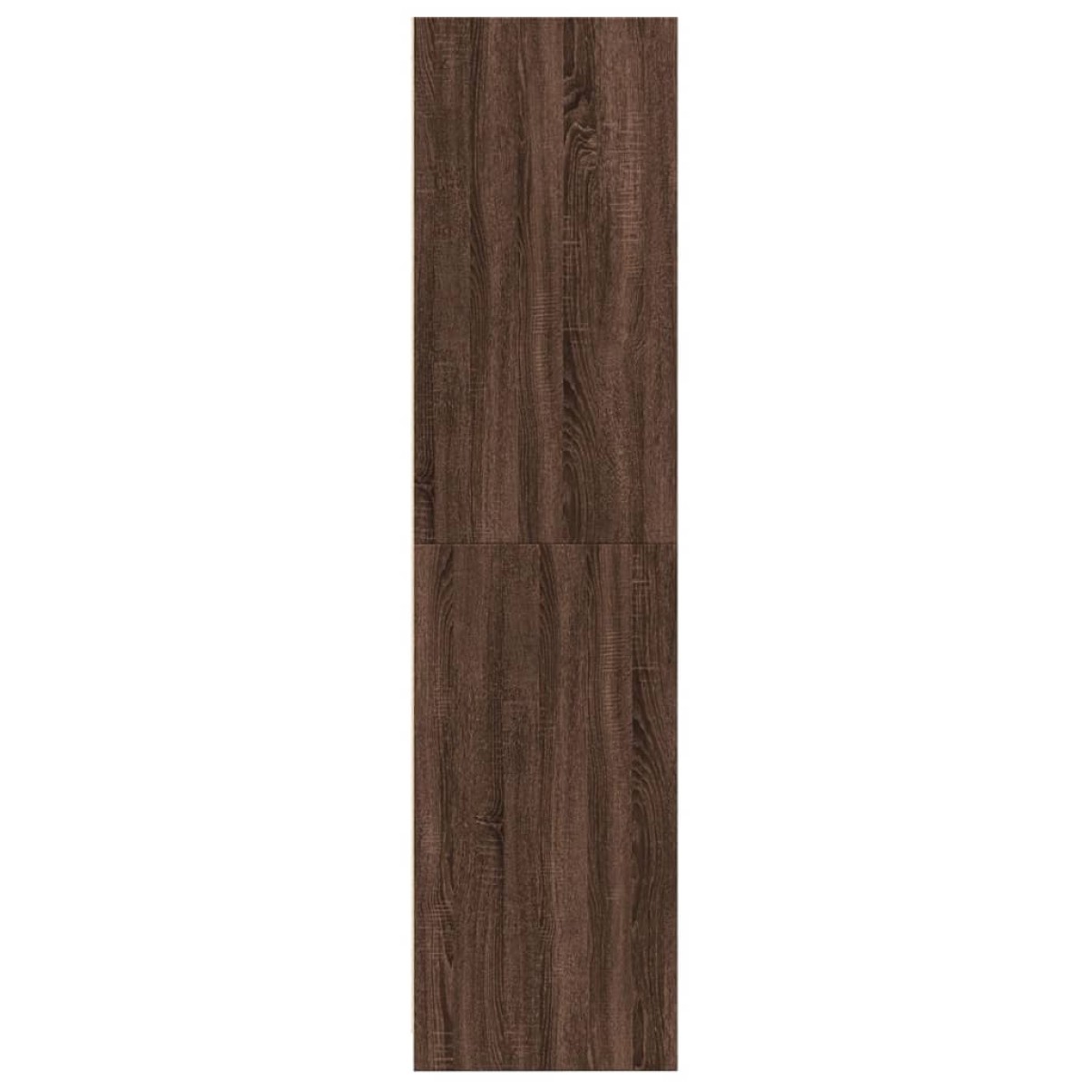 vidaXL Ντουλάπα Καφέ Δρυς 100x50x200 εκ. από Επεξεργασμένο Ξύλο