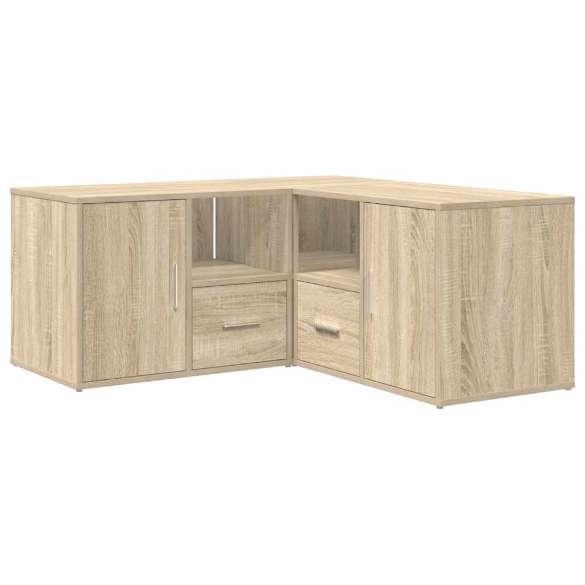 vidaXL Ντουλάπι Γωνιακό Sonoma Δρυς 160x40x45 εκ. Επεξεργασμένο Ξύλο