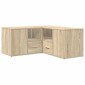 vidaXL Ντουλάπι Γωνιακό Sonoma Δρυς 160x40x45 εκ. Επεξεργασμένο Ξύλο