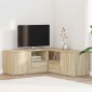 vidaXL Ντουλάπι Γωνιακό Sonoma Δρυς 200x40x45 εκ. Επεξεργασμένο Ξύλο