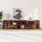 vidaXL Γωνιακό Έπιπλο Καπνιστή δρυς 200x40x45 εκ. από Επεξεργ. Ξύλο