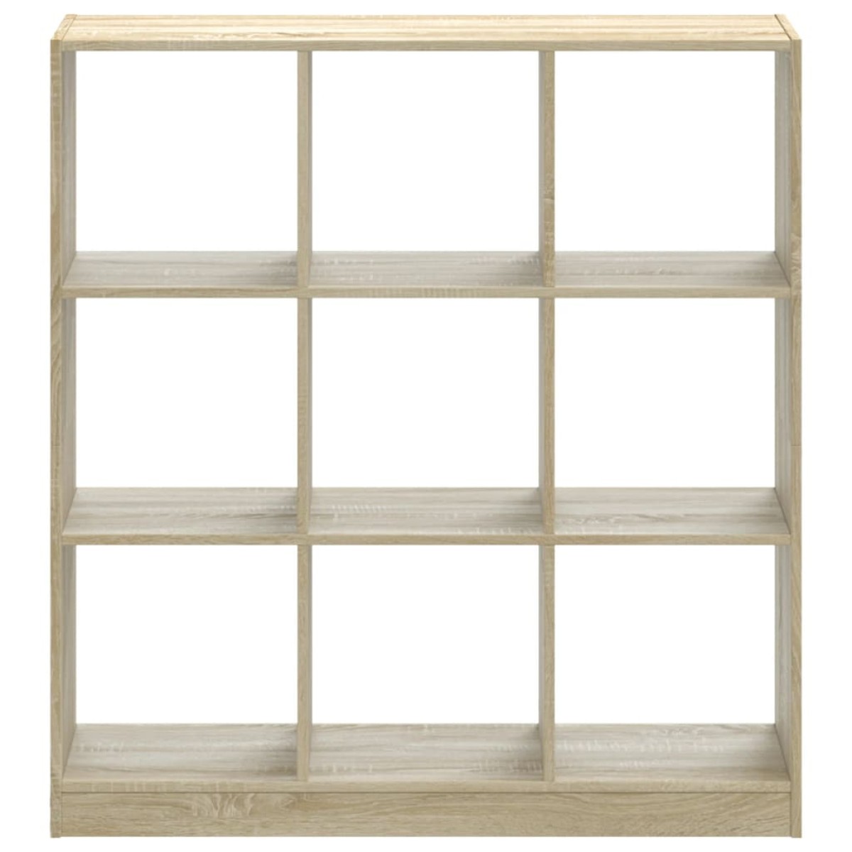 vidaXL Βιβλιοθήκη Sonoma Δρυς 102x32x108 εκ. από Επεξεργασμένο Ξύλο