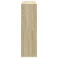 vidaXL Βιβλιοθήκη Sonoma Δρυς 102x32x108 εκ. από Επεξεργασμένο Ξύλο