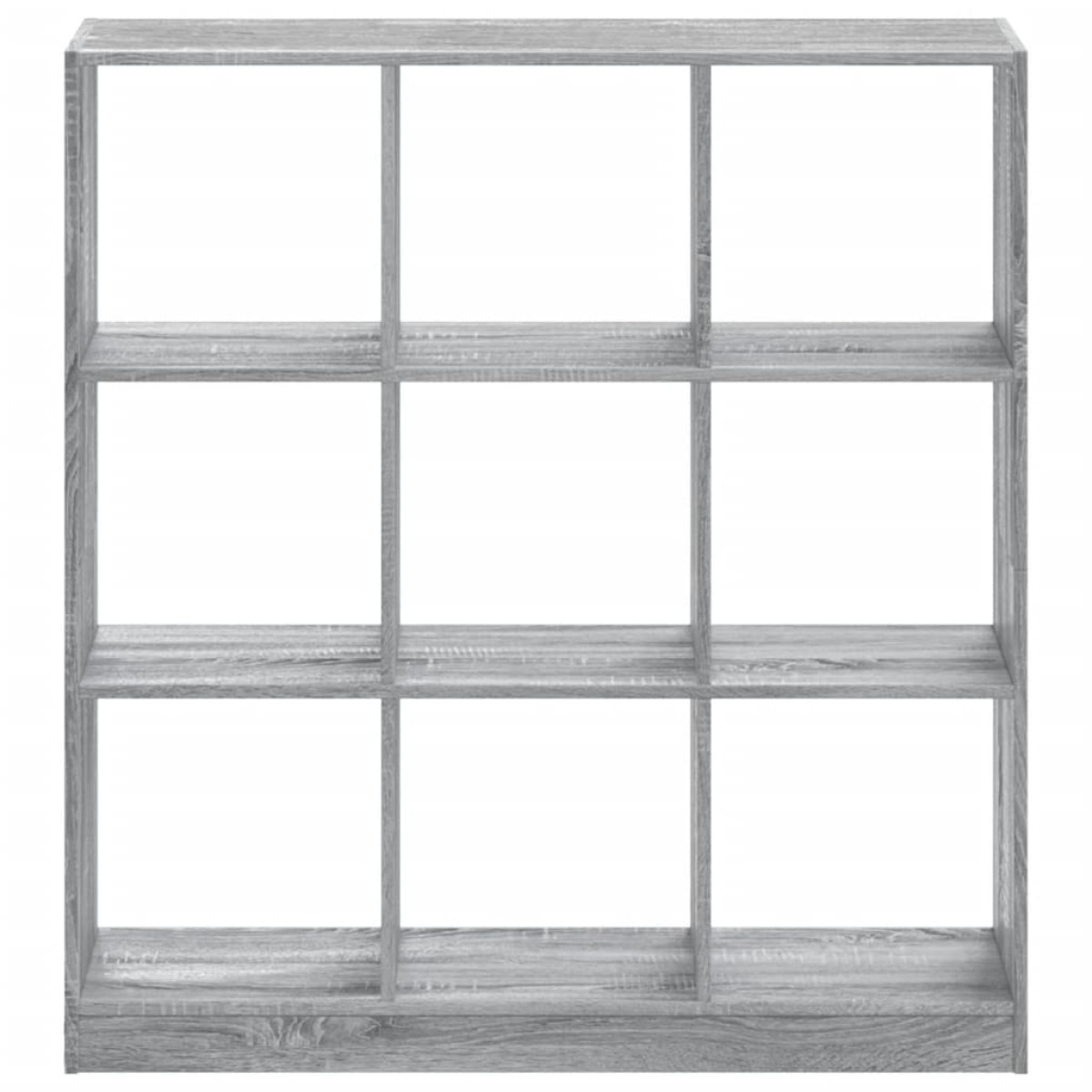 vidaXL Βιβλιοθήκη Γκρι Sonoma 102x32x108 εκ. από Επεξεργ. Ξύλο