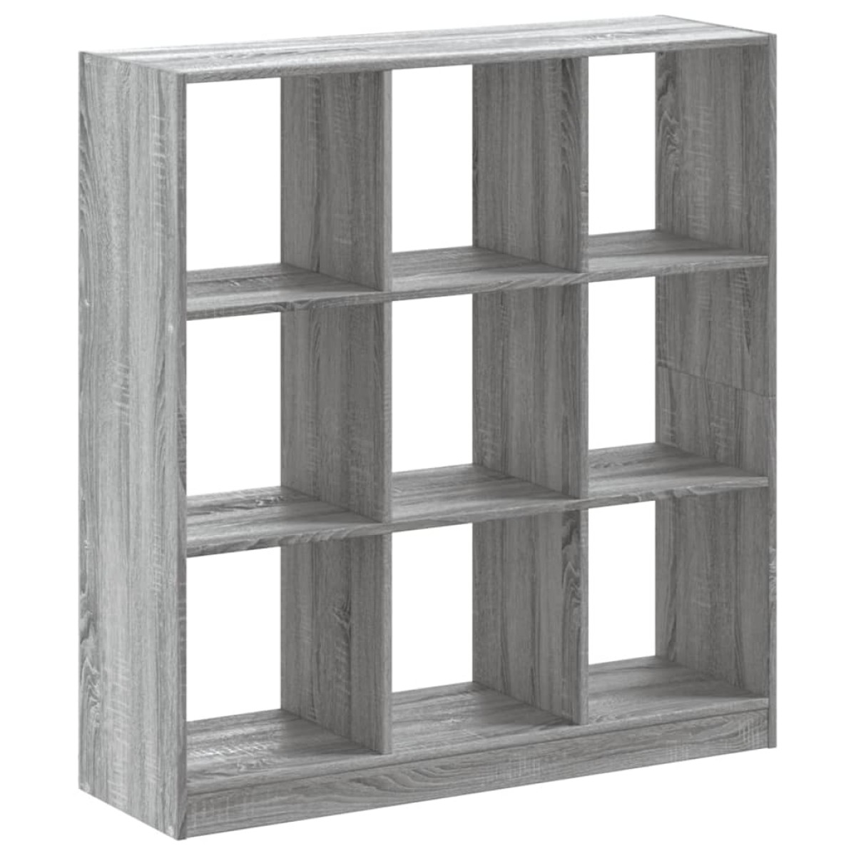 vidaXL Βιβλιοθήκη Γκρι Sonoma 102x32x108 εκ. από Επεξεργ. Ξύλο