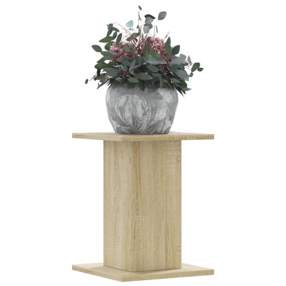 vidaXL Βάσεις Φυτών 2 Τεμ. Sonoma Δρυς 30x30x40 εκ. Επεξεργασμένο Ξύλο