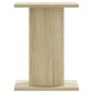 vidaXL Βάσεις Φυτών 2 Τεμ. Sonoma Δρυς 30x30x40 εκ. Επεξεργασμένο Ξύλο