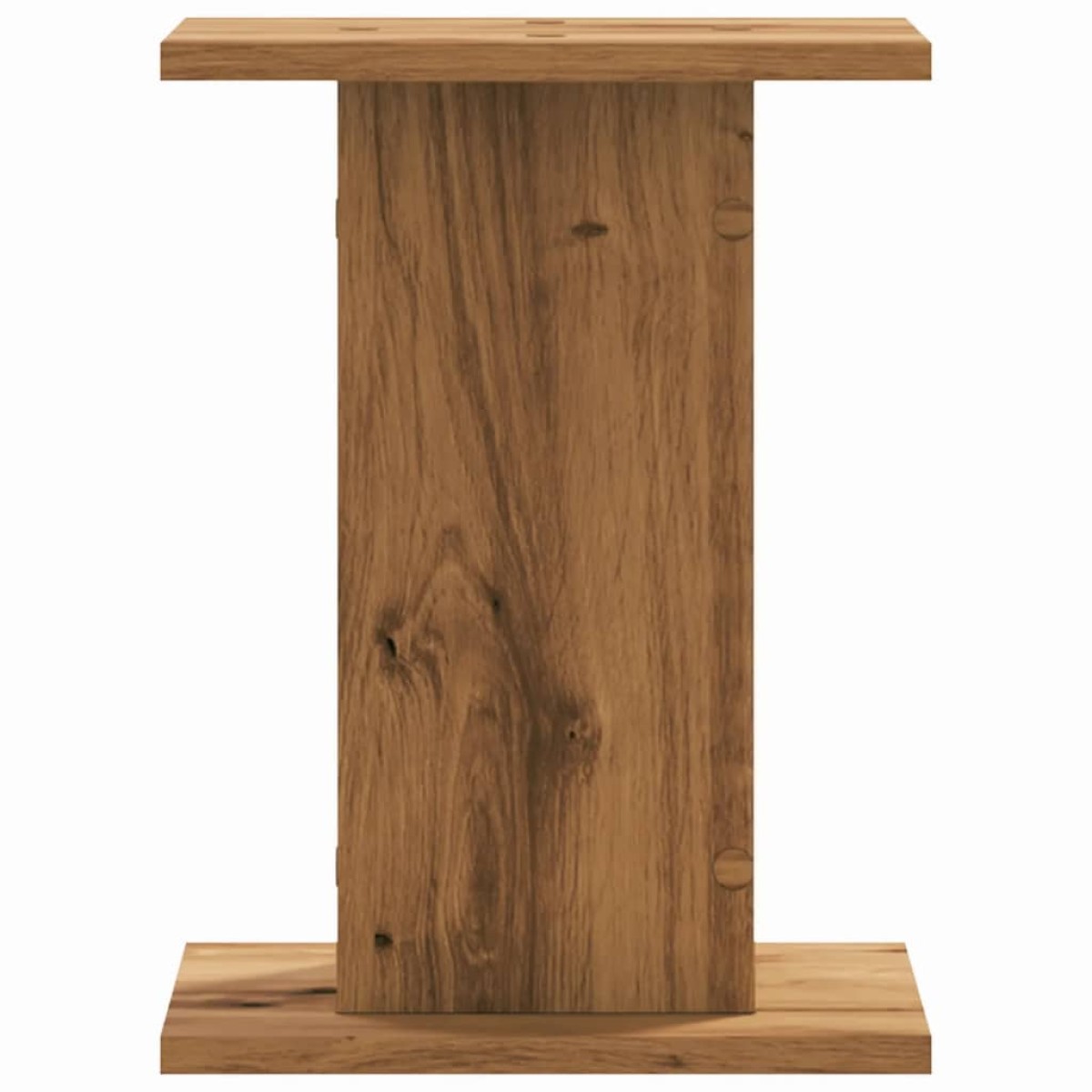 vidaXL Βάσεις Φυτών 2 τεμ. Αρτισιανή Δρυς 30x30x40 εκ. Επεξ. Ξύλο