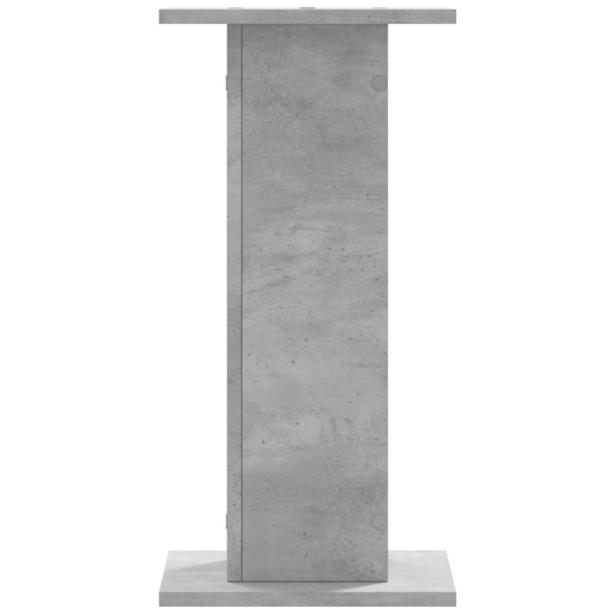 vidaXL Βάσεις Φυτών 2 τεμ. Γκρι Σκυρ. 30x30x60 εκ. Επεξεργασμένο Ξύλο