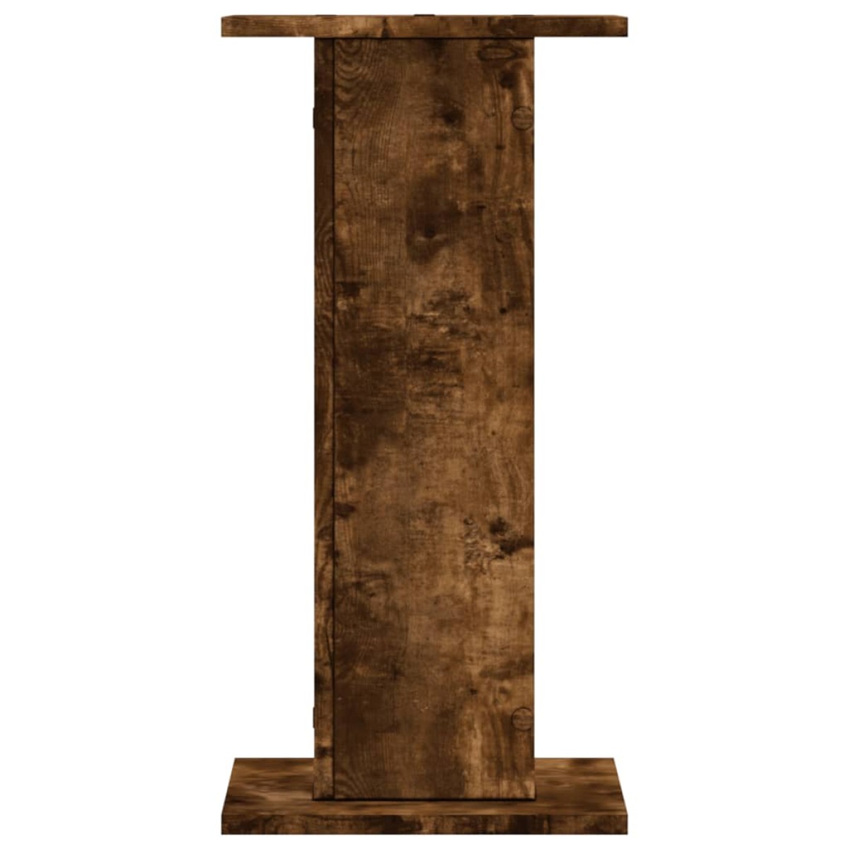 vidaXL Βάσεις Φυτών 2Τεμ. Καπνιστή Δρυς 30x30x60εκ. Επεξεργασμένο Ξύλο