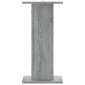 vidaXL Βάσεις Φυτών 2 Τεμ. Γκρι Sonoma 30x30x60 εκ. Επεξεργασμένο Ξύλο