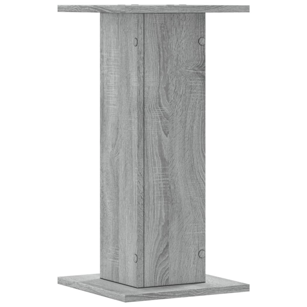 vidaXL Βάσεις Φυτών 2 Τεμ. Γκρι Sonoma 30x30x60 εκ. Επεξεργασμένο Ξύλο