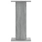vidaXL Βάσεις Φυτών 2 Τεμ. Γκρι Sonoma 30x30x60 εκ. Επεξεργασμένο Ξύλο