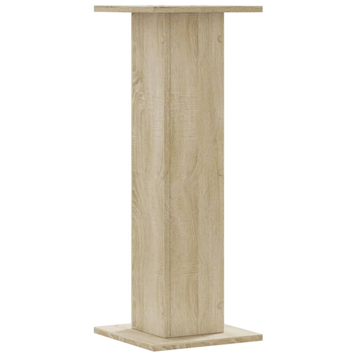 vidaXL Βάσεις Φυτών 2 Τεμ. Sonoma Δρυς 30x30x80 εκ. Επεξεργασμένο Ξύλο