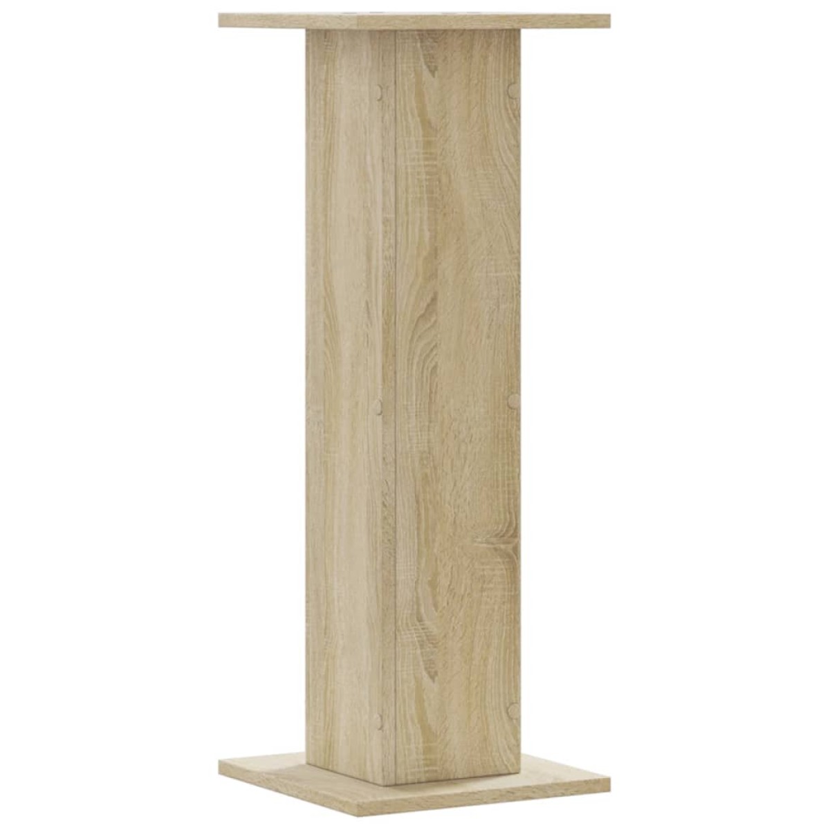 vidaXL Βάσεις Φυτών 2 Τεμ. Sonoma Δρυς 30x30x80 εκ. Επεξεργασμένο Ξύλο