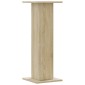 vidaXL Βάσεις Φυτών 2 Τεμ. Sonoma Δρυς 30x30x80 εκ. Επεξεργασμένο Ξύλο