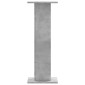 vidaXL Βάσεις Φυτών 2 τεμ. Γκρι Σκυρ. 30x30x80 εκ. Επεξεργασμένο Ξύλο