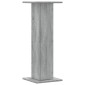 vidaXL Βάσεις Φυτών 2 Τεμ. Γκρι Sonoma 30x30x80 εκ. Επεξεργασμένο Ξύλο