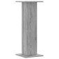 vidaXL Βάσεις Φυτών 2 Τεμ. Γκρι Sonoma 30x30x80 εκ. Επεξεργασμένο Ξύλο