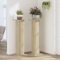 vidaXL Βάσεις Φυτών 2 Τεμ. Sonoma Δρυς 30x30x95 εκ. Επεξεργασμένο Ξύλο