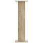 vidaXL Βάσεις Φυτών 2 Τεμ. Sonoma Δρυς 30x30x95 εκ. Επεξεργασμένο Ξύλο