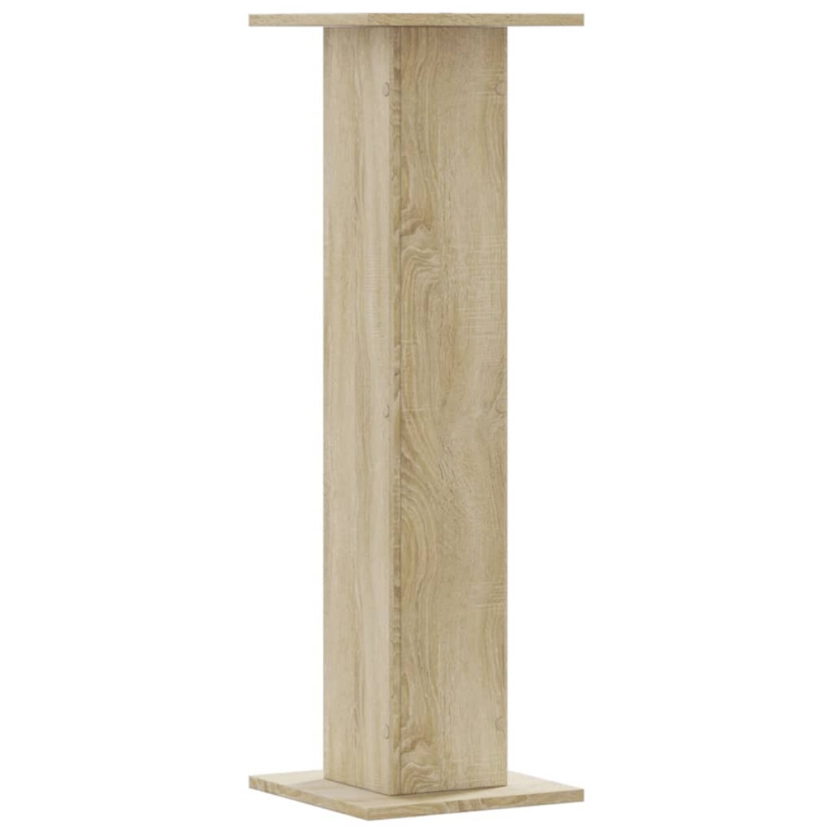 vidaXL Βάσεις Φυτών 2 Τεμ. Sonoma Δρυς 30x30x95 εκ. Επεξεργασμένο Ξύλο