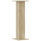 vidaXL Βάσεις Φυτών 2 Τεμ. Sonoma Δρυς 30x30x95 εκ. Επεξεργασμένο Ξύλο