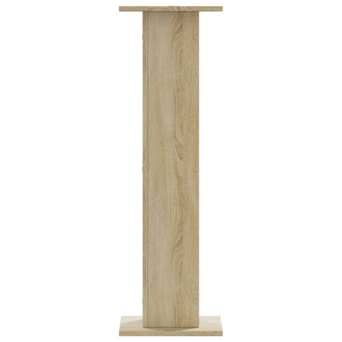vidaXL Βάσεις Φυτών 2 Τεμ. Sonoma Δρυς 30x30x95 εκ. Επεξεργασμένο Ξύλο