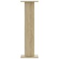 vidaXL Βάσεις Φυτών 2 Τεμ. Sonoma Δρυς 30x30x95 εκ. Επεξεργασμένο Ξύλο