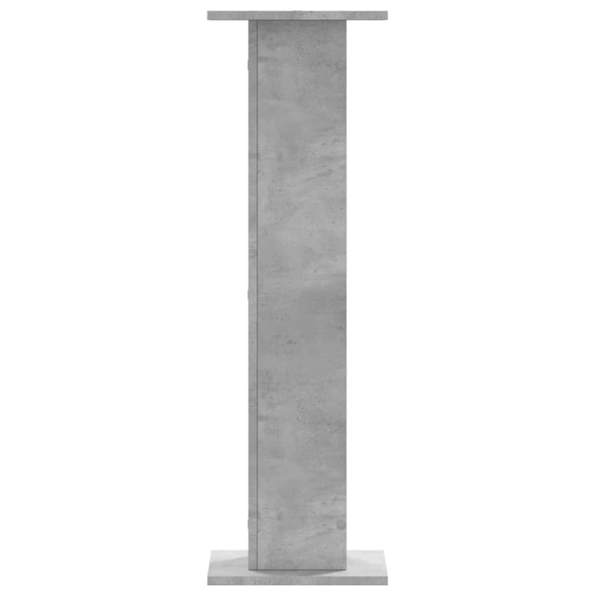 vidaXL Βάσεις Φυτών 2 τεμ. Γκρι Σκυρ. 30x30x95 εκ. Επεξεργασμένο Ξύλο