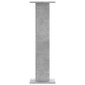 vidaXL Βάσεις Φυτών 2 τεμ. Γκρι Σκυρ. 30x30x95 εκ. Επεξεργασμένο Ξύλο