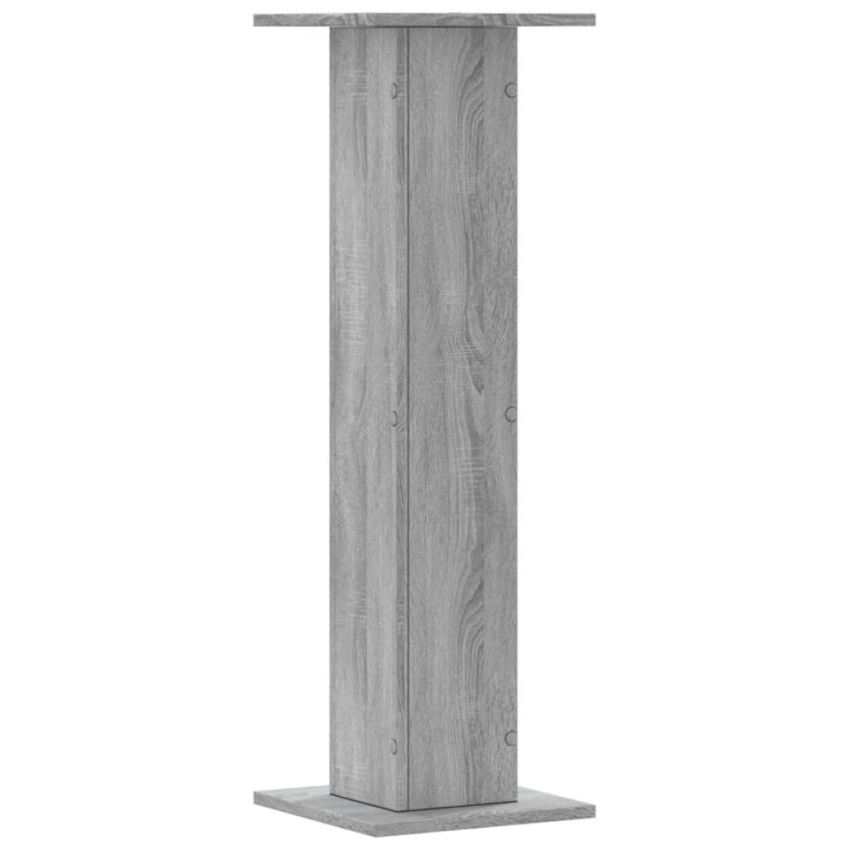 vidaXL Βάσεις Φυτών 2 τεμ. Γκρι Sonoma 30x30x95 εκ. Επεξ. Ξύλο