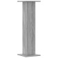 vidaXL Βάσεις Φυτών 2 τεμ. Γκρι Sonoma 30x30x95 εκ. Επεξ. Ξύλο