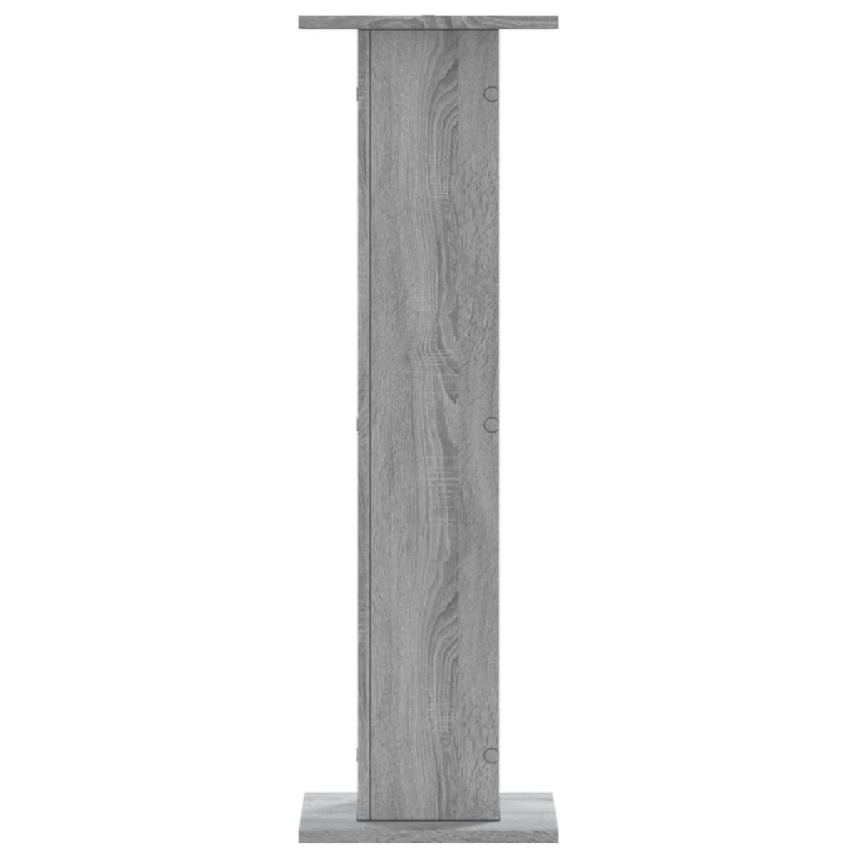 vidaXL Βάσεις Φυτών 2 τεμ. Γκρι Sonoma 30x30x95 εκ. Επεξ. Ξύλο