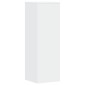 vidaXL Βάσεις Φυτών 2 τεμ. Λευκές 33x33x100 εκ. από Επεξεργασμένο Ξύλο