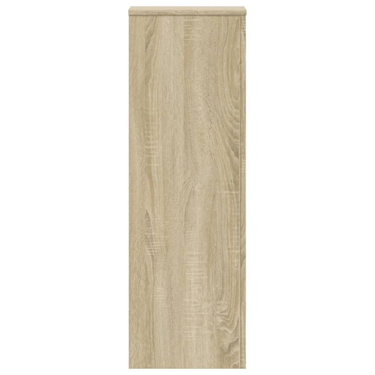 vidaXL Βάσεις Φυτών 2 Τεμ. Sonoma Δρυς 33x33x100εκ. Επεξεργασμένο Ξύλο