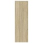 vidaXL Βάσεις Φυτών 2 Τεμ. Sonoma Δρυς 33x33x100εκ. Επεξεργασμένο Ξύλο